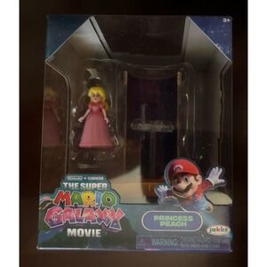 Jakks Pacific Nintendo The Super Mario Galaxy Movie PRINCESS PEACH Star Launcher
